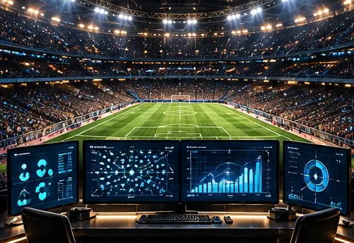 Professional football stadium analytics suite